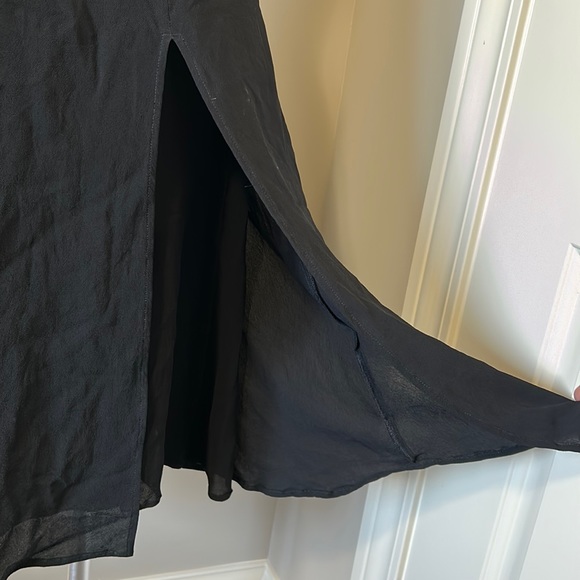 Reformation Juliette Dress Black Size 12 - Picture 4 of 14